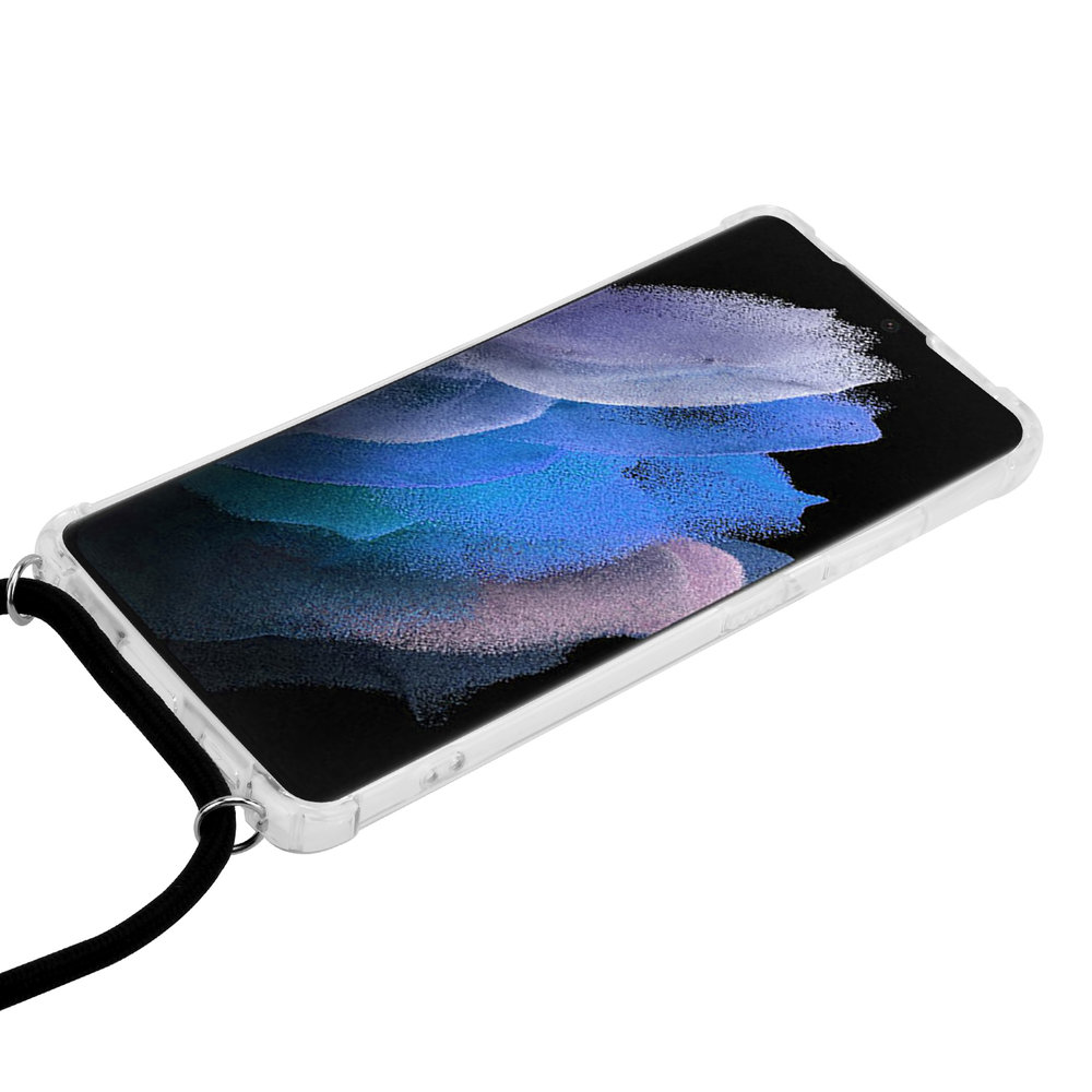 ShieldCase® ShieldCase Samsung Galaxy S22 Ultra shock hoesje met koord ShieldCase® ShieldCase Samsung Galaxy S22 Ultra shock hoesje met koord