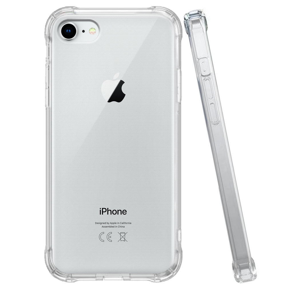solide Een effectief Rekwisieten Luxe Shock case iPhone 7/8/SE 2020 (transparant) - Phone-Factory