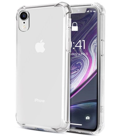 ShieldCase® Shieldcase Silicone Shock case TPU iPhone Xr  (transparant)