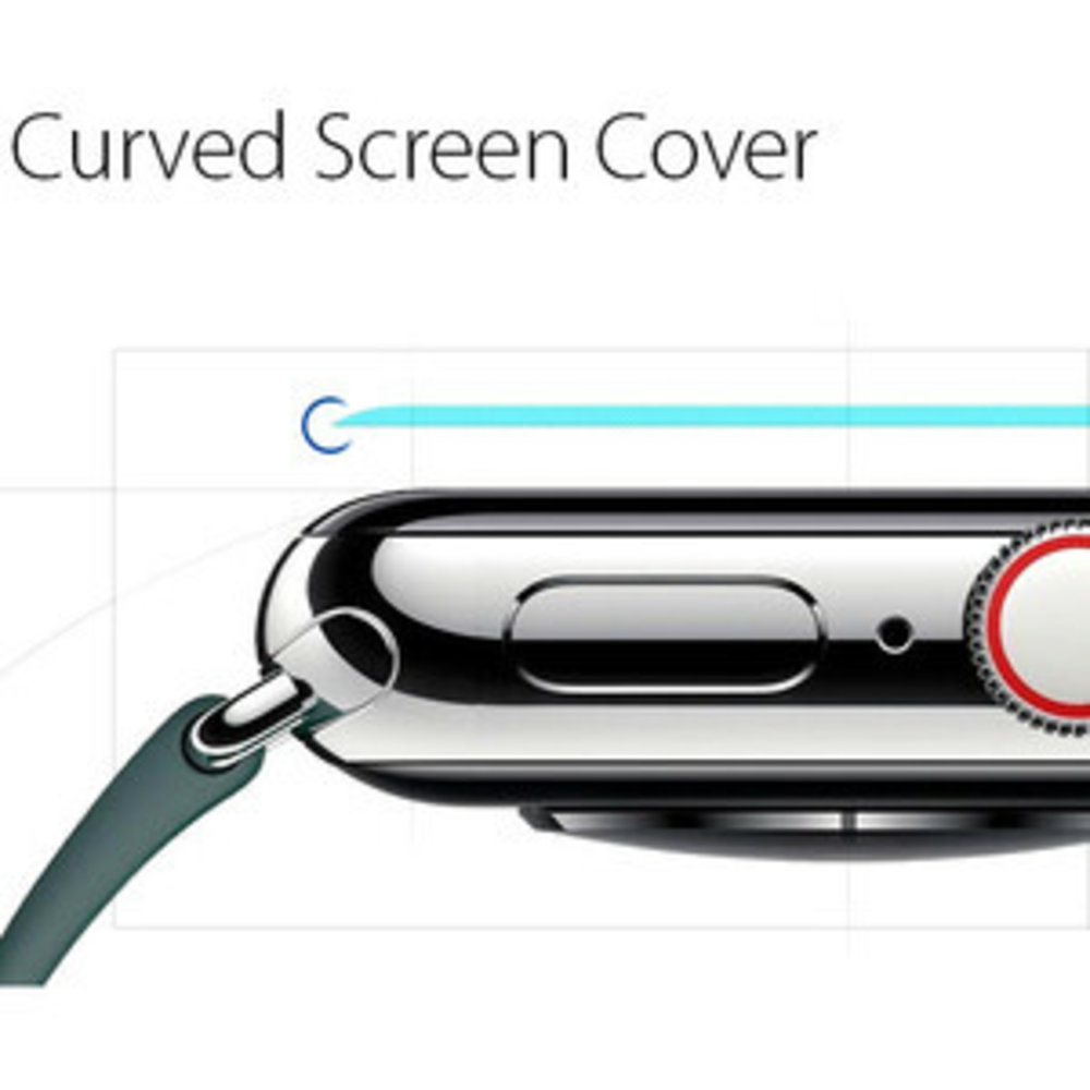 Spigen Spigen NeoFlex Optical Film screenprotector voor de Apple Watch 40/41mm