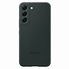 Samsung Originele Samsung Galaxy S22 Silicone Cover - donkergroen Samsung Originele Samsung Galaxy S22 Silicone Cover - donkergroen