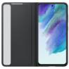 Samsung Originele Samsung Galaxy S21 FE Smart Clear View Cover - zwart Samsung Originele Samsung Galaxy S21 FE Smart Clear View Cover - zwart