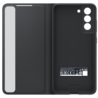 Samsung Originele Samsung Galaxy S21 FE Smart Clear View Cover - zwart Samsung Originele Samsung Galaxy S21 FE Smart Clear View Cover - zwart