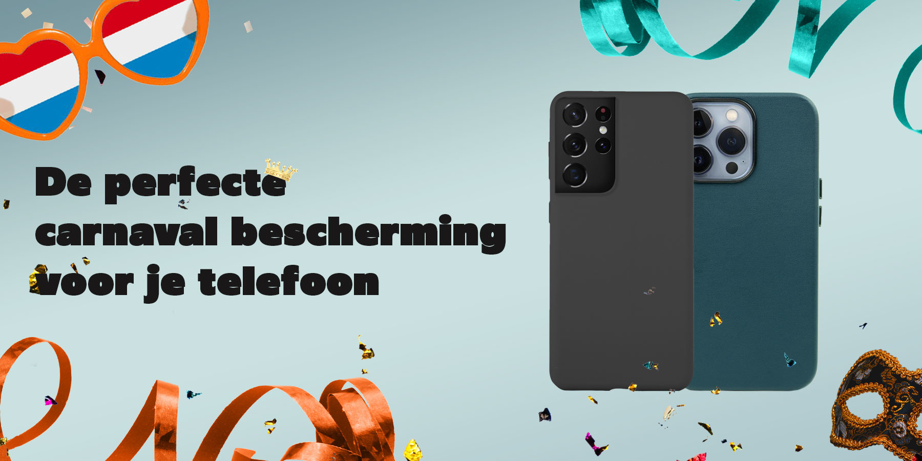 De perfecte telefoonbescherming tijdens Carnaval De perfecte telefoonbescherming tijdens Carnaval