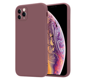ShieldCase® iPhone 11 Pro vierkante silicone case (Purple Grape)