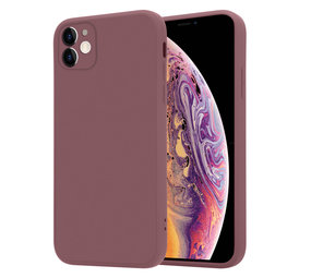 ShieldCase® iPhone 11 vierkante silicone case (Purple Grape)