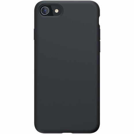 ShieldCase® Shieldcase Siliconen hoesje iPhone SE 2022 (zwart)
