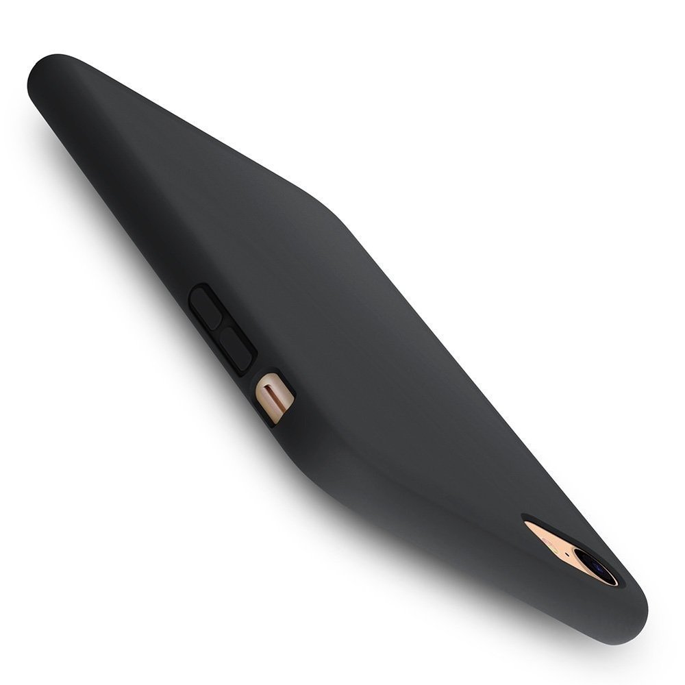 ShieldCase® Shieldcase Siliconen hoesje iPhone SE 2022 (zwart)