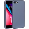 ShieldCase® Shieldcase Siliconen hoesje iPhone SE 2022 (lavendel grijs)