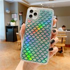 ShieldCase® ShieldCase Waterfall groene glitter case iPhone X/Xs