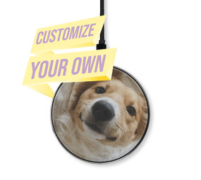 ShieldCase® Custom Wireless Charger - Draadloze oplader met je eigen afbeelding ShieldCase® Custom Wireless Charger - Draadloze oplader met je eigen afbeelding