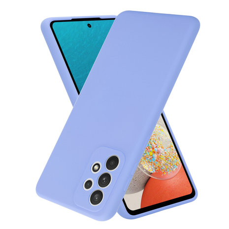 ShieldCase® Shieldcase Samsung Galaxy A53 siliconen hoesje (Paars)
