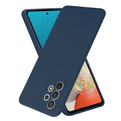 ShieldCase® Shieldcase Samsung Galaxy A53 siliconen hoesje (Blauw)