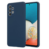ShieldCase® Samsung Galaxy A53 siliconen hoesje (Blauw)