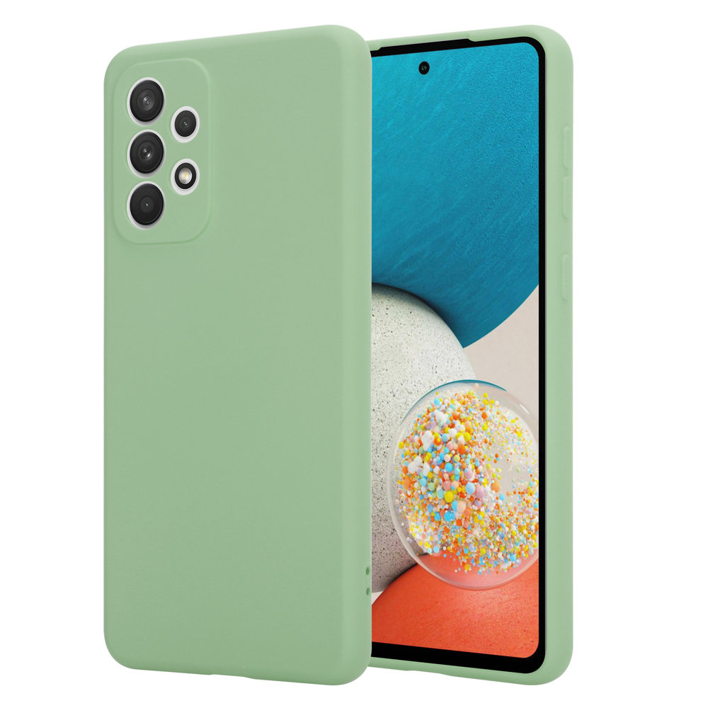 ShieldCase® Shieldcase Samsung Galaxy A53 siliconen hoesje (Lichtgroen)