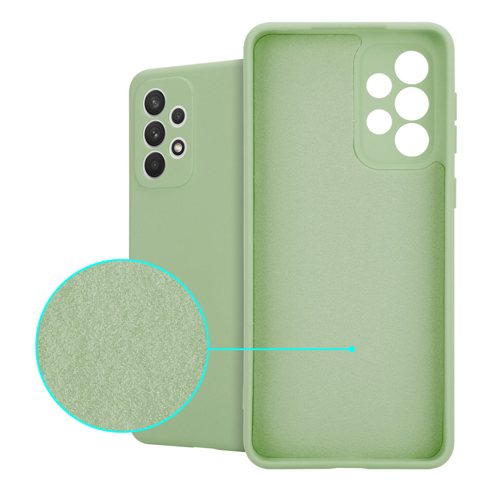 ShieldCase® Shieldcase Samsung Galaxy A53 siliconen hoesje (Lichtgroen)