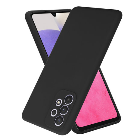 ShieldCase® Shieldcase Samsung Galaxy A33 siliconen hoesje (Zwart)