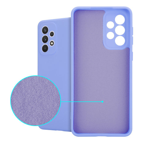 ShieldCase® Shieldcase Samsung Galaxy A33 siliconen hoesje (Paars)
