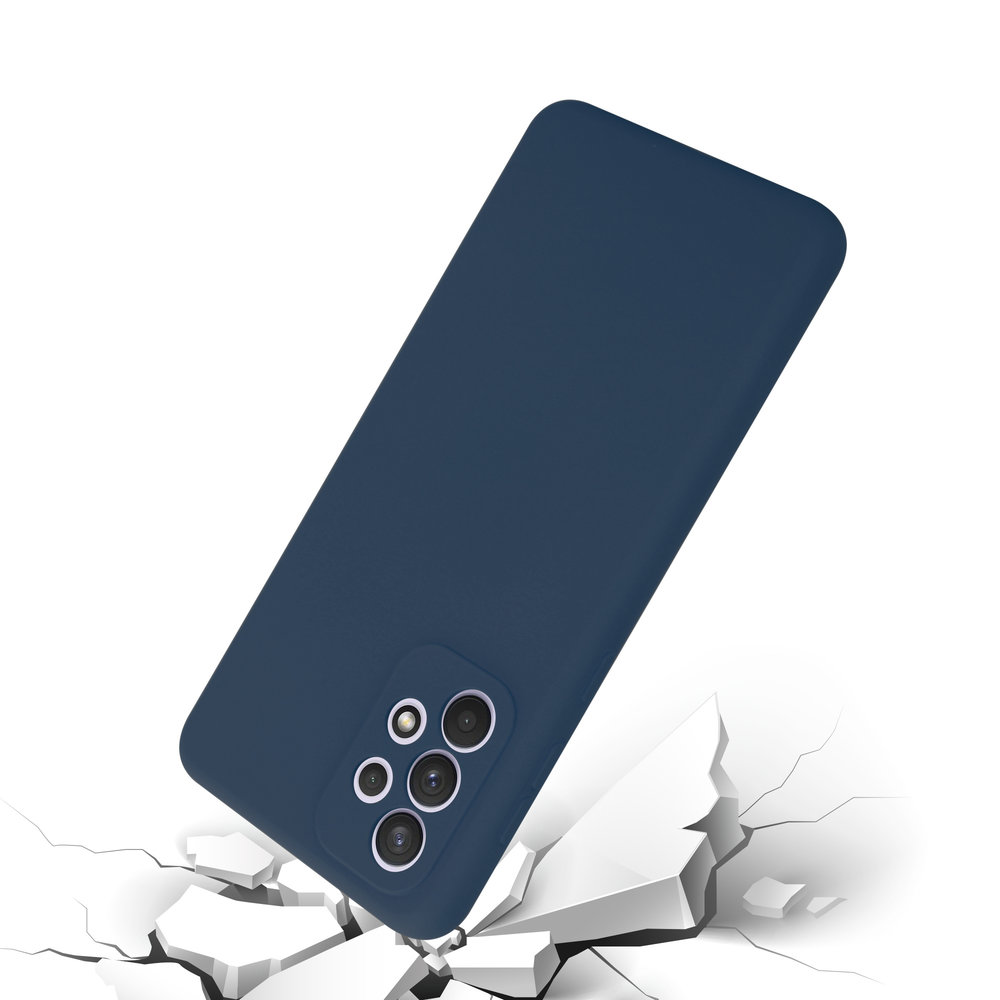 ShieldCase® Shieldcase Samsung Galaxy A33 siliconen hoesje (Blauw)