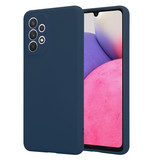 ShieldCase® Samsung Galaxy A33 siliconen hoesje (Blauw)