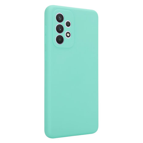 ShieldCase® Shieldcase Samsung Galaxy A33 siliconen hoesje (Aqua)