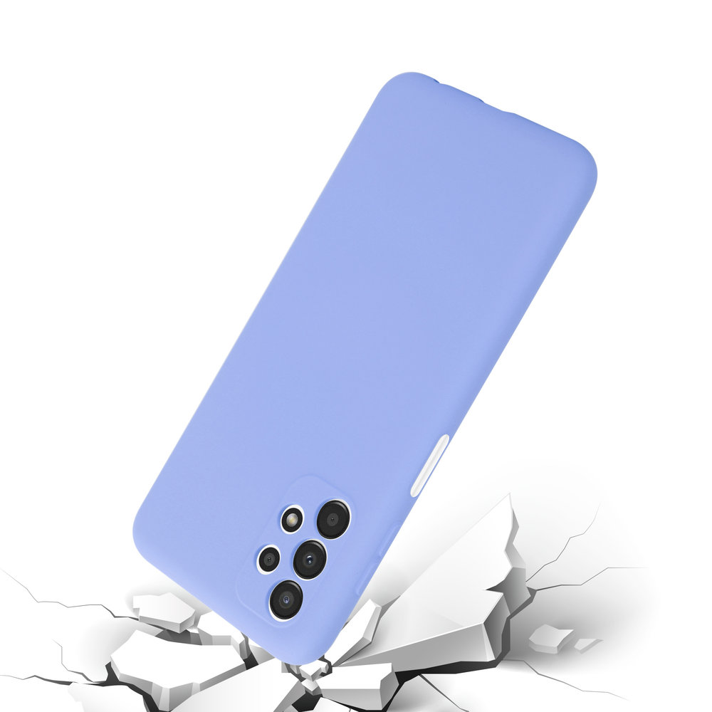 ShieldCase® Shieldcase Samsung Galaxy A13 4G siliconen hoesje (Paars)