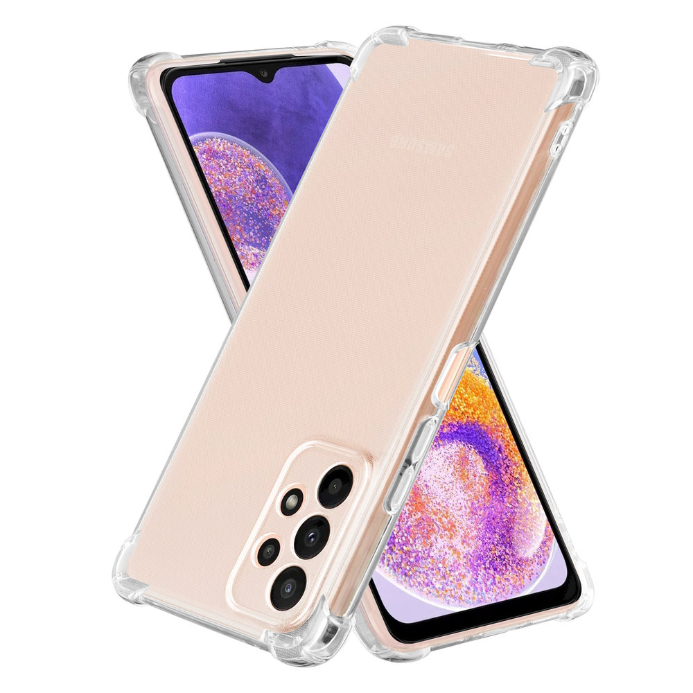 ShieldCase® Shieldcase Samsung Galaxy A23 5G shock case (transparant) ShieldCase® Shieldcase Samsung Galaxy A23 5G shock case (transparant)