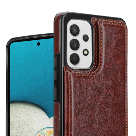 ShieldCase® ShieldCase Wallet Case Samsung Galaxy A53 (Bruin) ShieldCase® ShieldCase Wallet Case Samsung Galaxy A53 (Bruin)