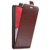 ShieldCase® Shieldcase Samsung Galaxy A13 4G Flip case (Bruin leer) ShieldCase® Shieldcase Samsung Galaxy A13 4G Flip case (Bruin leer)