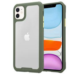 ShieldCase® iPhone 12 - 6.1 inch full protection case (groen) ShieldCase® iPhone 12 - 6.1 inch full protection case (groen)