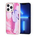 UNIQ Accessory UNIQ Classic Case iPhone 13 Pro TPU Backcover hoesje - Graffiti Pink
