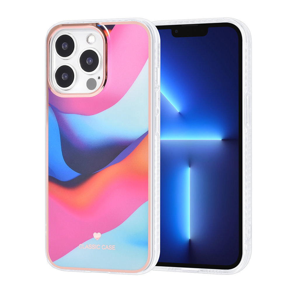 UNIQ Accessory UNIQ Classic Case iPhone 13 Pro TPU Backcover hoesje - Curved Colors UNIQ Accessory UNIQ Classic Case iPhone 13 Pro TPU Backcover hoesje - Curved Colors