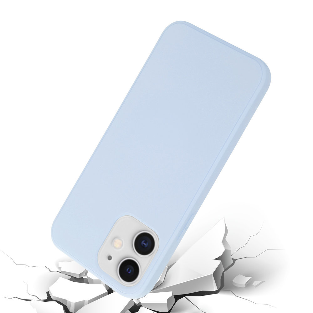 ShieldCase® ShieldCase Silicone case iPhone 12 Mini - 5.4 inch (lichtpaars)