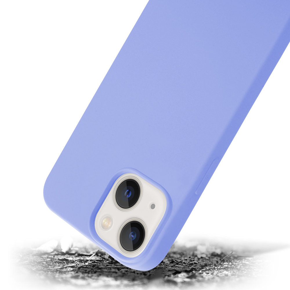 ShieldCase® ShieldCase iPhone 14 silicone case (paars)