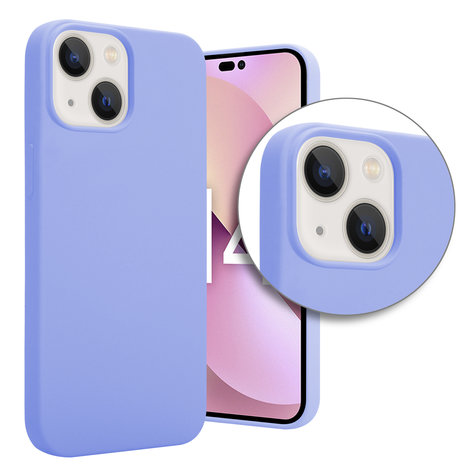 ShieldCase® ShieldCase iPhone 14 silicone case (paars)