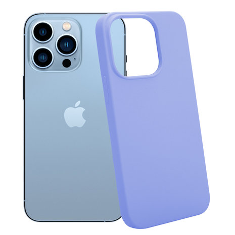 ShieldCase® ShieldCase iPhone 14 Pro silicone case (paars)