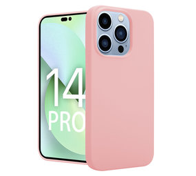ShieldCase® iPhone 14 Pro silicone case (roze)