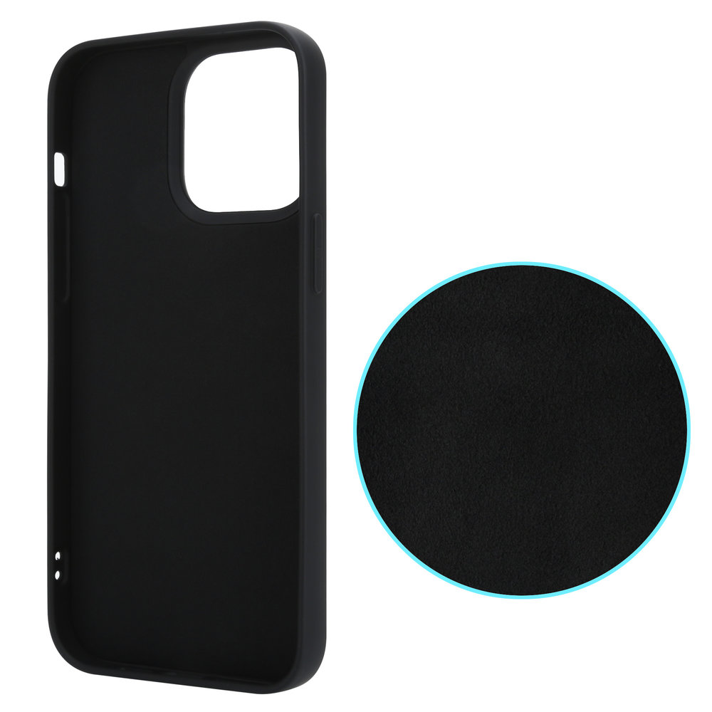 ShieldCase® ShieldCase iPhone 14 Pro silicone case (zwart)