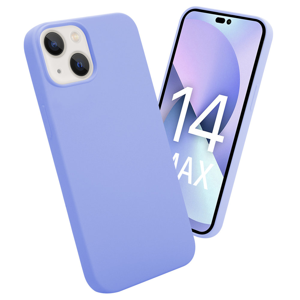 ShieldCase® ShieldCase iPhone 14 Plus silicone case (paars)