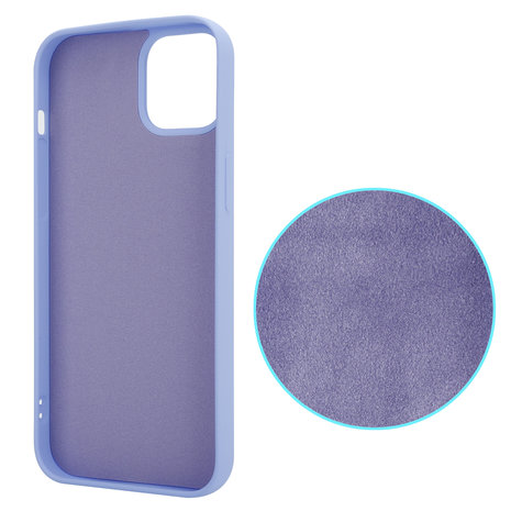 ShieldCase® ShieldCase iPhone 14 Plus silicone case (paars)