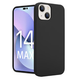 ShieldCase® iPhone 14 Plus silicone case (zwart)