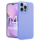 ShieldCase® iPhone 14 Pro Max silicone case (paars)