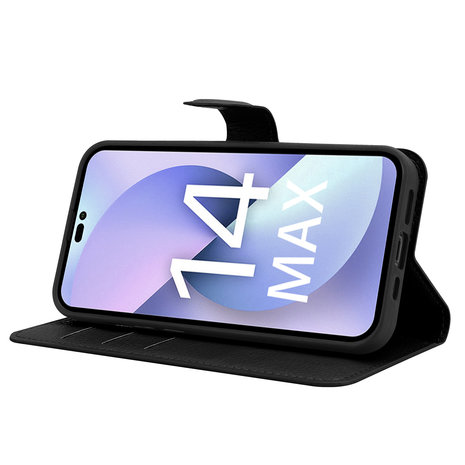 ShieldCase® ShieldCase iPhone 14 Plus wallet case (zwart) ShieldCase® ShieldCase iPhone 14 Plus wallet case (zwart)