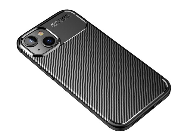 ShieldCase® ShieldCase iPhone 14 Plus Carbon Fiber Case (zwart) ShieldCase® ShieldCase iPhone 14 Plus Carbon Fiber Case (zwart)
