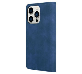 Coverzs iPhone 14 Pro Luxe bookcase (blauw) Coverzs iPhone 14 Pro Luxe bookcase (blauw)