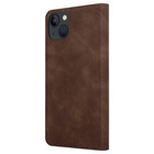 Coverzs Coverzs iPhone 14 Plus Luxe bookcase (donkerbruin)