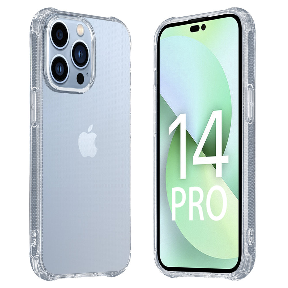 ShieldCase® ShieldCase iPhone 14 Pro Anti-Yellowing TPU shock case (transparant) ShieldCase® ShieldCase iPhone 14 Pro Anti-Yellowing TPU shock case (transparant)
