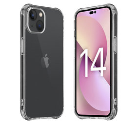 ShieldCase® iPhone 14 Anti-Yellowing TPU shock case (transparant) ShieldCase® iPhone 14 Anti-Yellowing TPU shock case (transparant)
