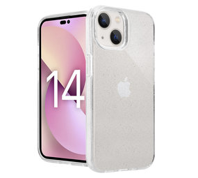 ShieldCase® iPhone 14 TPU Glitter case (transparant) ShieldCase® iPhone 14 TPU Glitter case (transparant)