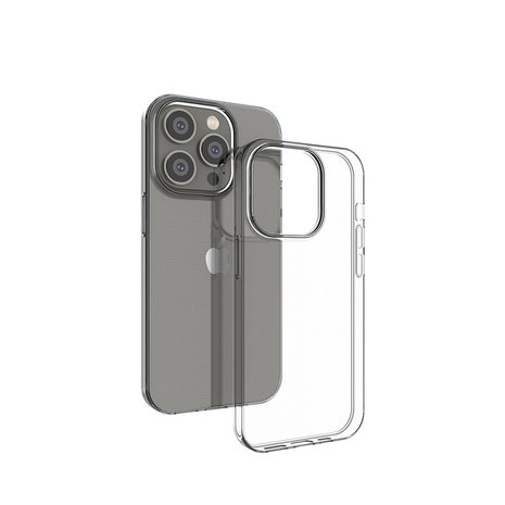 Ceezs Ceezs iPhone 14 Pro ultra thin siliconen hoesje transparant